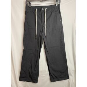 Vuori The Rise The Shine Hiking Pants Charcoal Gray Wide Leg Outdoors Sz XS